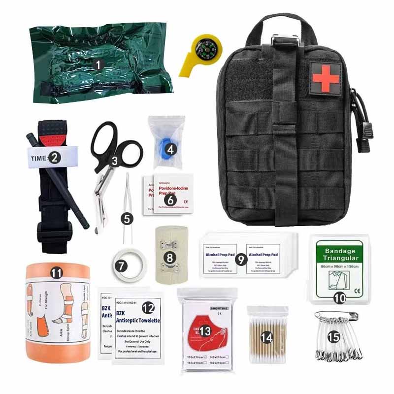 Kit de primeiros socorros ao ar livre